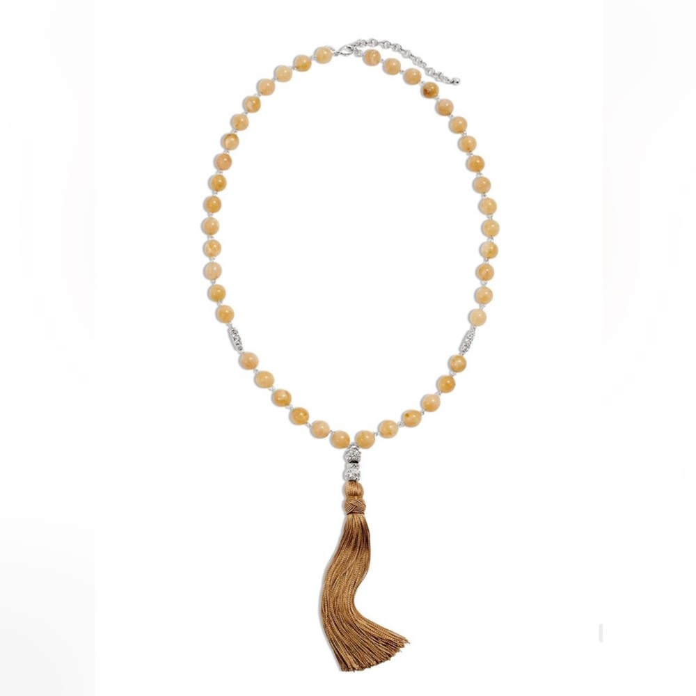 CHICO’S Fina Tassel Necklace